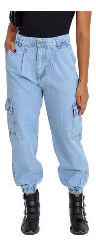 Pantalones Mom Cargo Marca H-reina Excelente Calce 167 