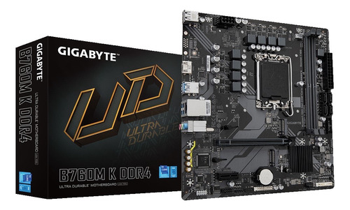 Placa Madre Gigabyte B760m K Ddr4 G10 Intel Lga 1700, M.2 4