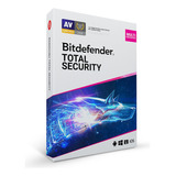 Bitdefender Antivirus Total Security 5 Usuarios, 3 Años