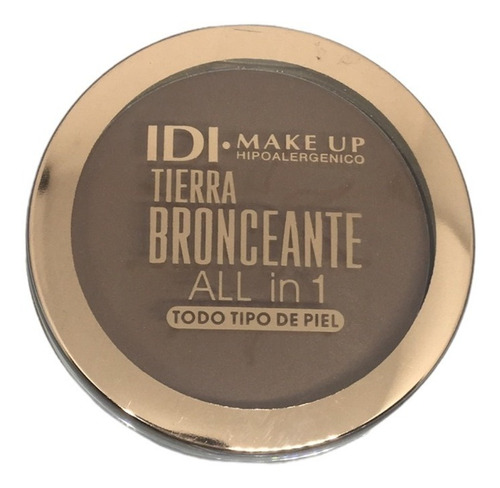 Idi Make Up Polvo Compacto Tierra Bronceante 01 Bronze 10g