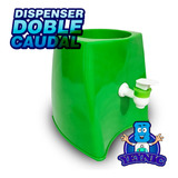 Dispenser De Agua Verde Doble Caudal / Yeynic Rosario
