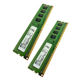 Memória Ram Ddr3 2gb 1333mhz Smart Pc3-10600 Para Desktop X2