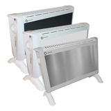 Calefactor Electrico Panel Estufa 3 Niveles 2 Años Exahome Color Blanco