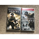 Juego Psp Medal Of Honor Heroes 1 Y 2 Fisico Original