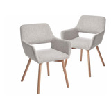 Canglong Leisure Modern - Juego De 2 Sillas De Comedor Con .