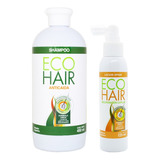 Eco Hair Shampoo Anticaída Fortalecedor Grande + Loción 3c