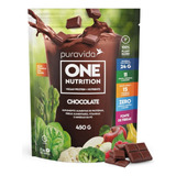 One Vegan Nutrition Chocolate 450g, Pura Vida, Puravida Full