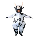 De Disfraz Inflable Vaca Lechera Para Adulto