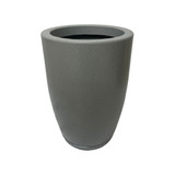 Vaso Plantas Coluna Liso Cimento 53cmx33cmx22cm Mato Verde