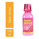 Pepto Bismol Solución Botella Con 236ml Sabor Cereza