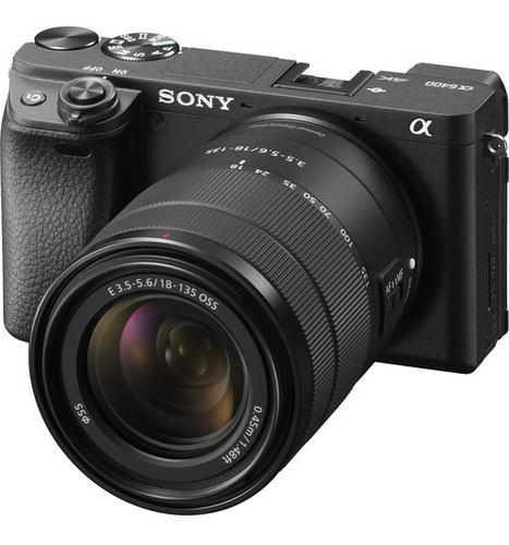 Câmera Sony A6400 + E 18-135mm F/3.5-5.6 Oss + Nf-e *