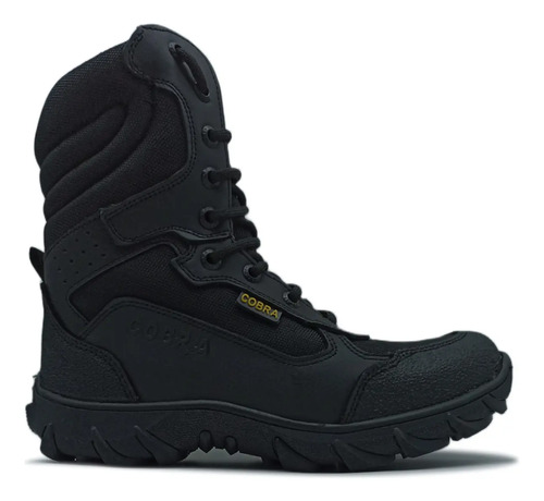Bota De Piel Cobra 4168 Hombre Antideslizante