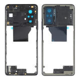 Carcaça Aro Frame Para Xiaomi Redmi Note 10 Pro Preto