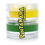 Tinta Pintura Facial Cremosa Pintakara Copa Verde E Amarelo