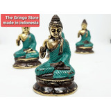 Figura De Buda, Meditación,  Feng Shui, Material Bronce