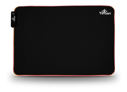 Mouse Pad Gamer Yeyian Krieg 2035, Negro/led Rgb (mp2035)