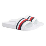 Sandalias Tommy Hilfiger Mod Corporate Web Detail Slide C1