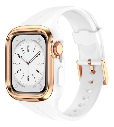 Estojo Feminino Com Pulseira Para Apple Watch 8, 41 Mm E 40