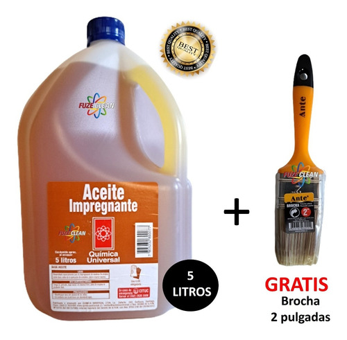 Aceite Impregnante Para Madera 5 Litros