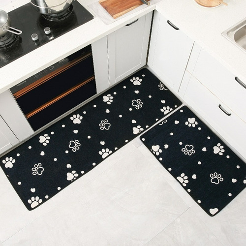 Set 2 Alfombra Cocina Piso Entrada Antideslizant Vario Model