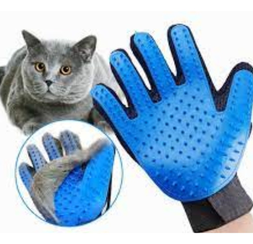 Pack 5 Uni. Guantes Para Mascotas Baño - Peinar Perro, Gato