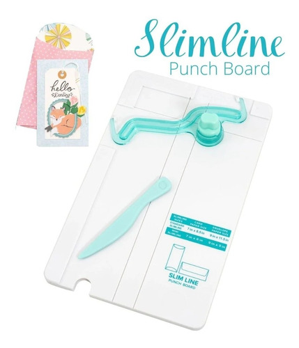 Slimline Card Punch Board / Tabla Para Crear Tarjetas Y Sobr