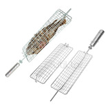 Kit 2 Espeto Grelha Grill Para Frango Peixe Linguiça Itagril