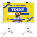 Telão De Projetor Com Tripé Tela De Projeção Com Tripé