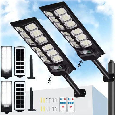2500w Lámparas Luz Solar Exterior Jardín Luminaria Led Solar 2pack | Envío gratis