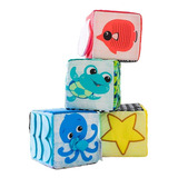 Blocos Educativo Infantil +3meses Fundo Do Mar Baby Einstein