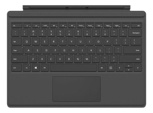 Teclado Microsoft Surface Pro Keyboard Folio - Preto