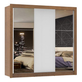 Ropero Closet Madesa Monaco 3 Puertas 2 Espejo M/b