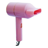 Secador De Pelo Cabello Colour Aire Caliente Y Frío Secador Color Rosa Chicle