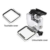 Carcasa Gopro Hero 5 6 7 Sumergible + Touchable Cover 60 Mts