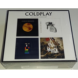 Coldplay - 4cds Catalogue Set (box Lacrado)