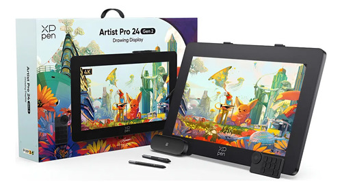 Xppen Artist 24 Pro Gen 2 Tableta Gráfica Con 4k Pantalla | Envío gratis
