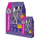 Eukanuba Puppy Medium Breed X 15kg + 3kg Gratis