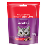 Whiskas Snacks Tentador Sabor Carne 40gr