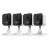 Kit X4 Mini Camaras De Seguridad Wifi Full Hd Imantada Ezviz