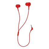 Audifonos Maxell Pop In-ear Anti-enredos 3.5mm Manos Libres Color Rojo