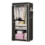 Pequeño Ropero Rack Closet Armable Guradaropa Organizacion