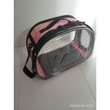 Bolsa P/ Transporte De Pet 2 Visor Transparente E Ventilado