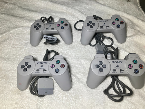 Controle Original Sony Cinza Ps1 Playstation Scph-1080 Jp  A
