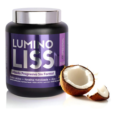 Crema Alisado Para Cabello Lumino Liss Sin Formol X 1000gr | Envío gratis