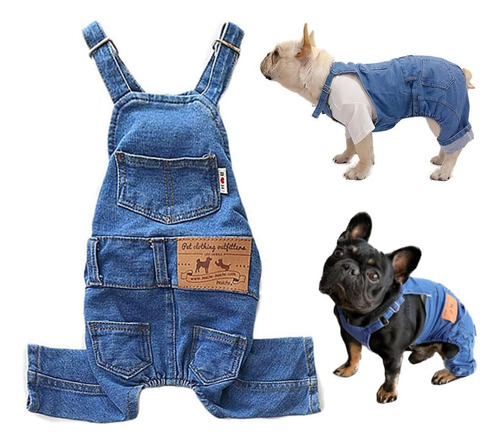 A*gift Camisas Para Cães, Roupas Jeans, Macacões Jeans Para