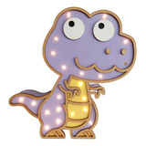 Lámpara Infantil Led/ Lámpara Dino Rex/ Velador/ Dinosaurio