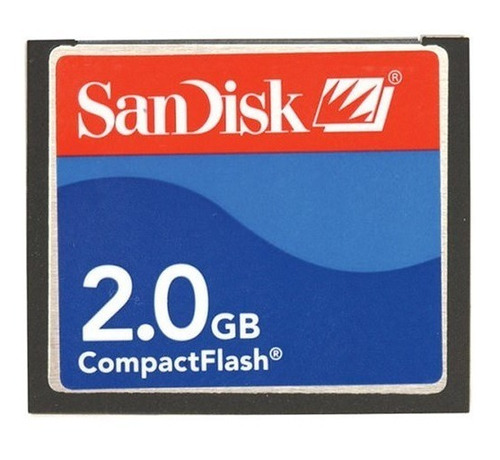 Compact Flash Cf Sandisk 2gb Cartão De Memória Frete Grátis