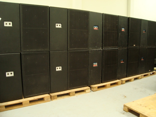 Caixa 2x18 Sb850 Oversound Sub800 1600watts Rms