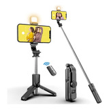 Palo Selfie Celular Mixio Bluetooth Aluminio Tripode Con Luz