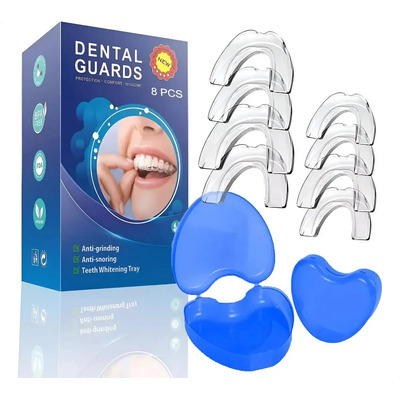 Guarda Dental Chuayuctu Bruxismo 8 Piezas Protector Boca Anti Roncar | Meses sin interés